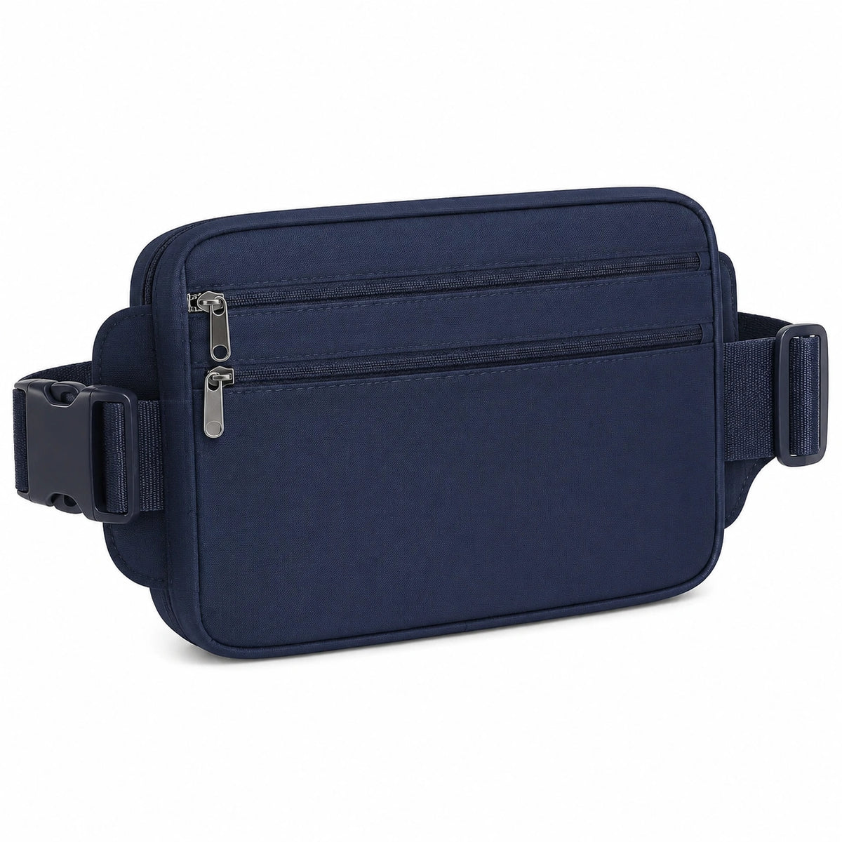 Hüfttasche 25 x 16 x 7 cm aus Polyester dunkelblau mit Reißverschluss für Alltag