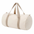 Sporttasche 45 cm aus Textil in Creme Beige mit Reißverschluss