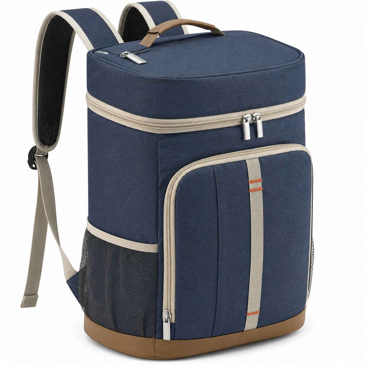 Rucksack 30 x 20 x 40 cm aus Polyester in Dunkelblau für Alltag und Ausflüge